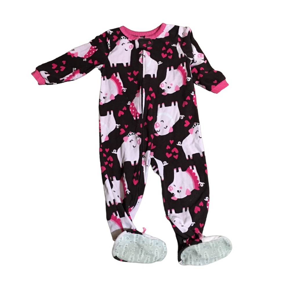 Carter’s Super Comfy Piggy Pajamas Footsies